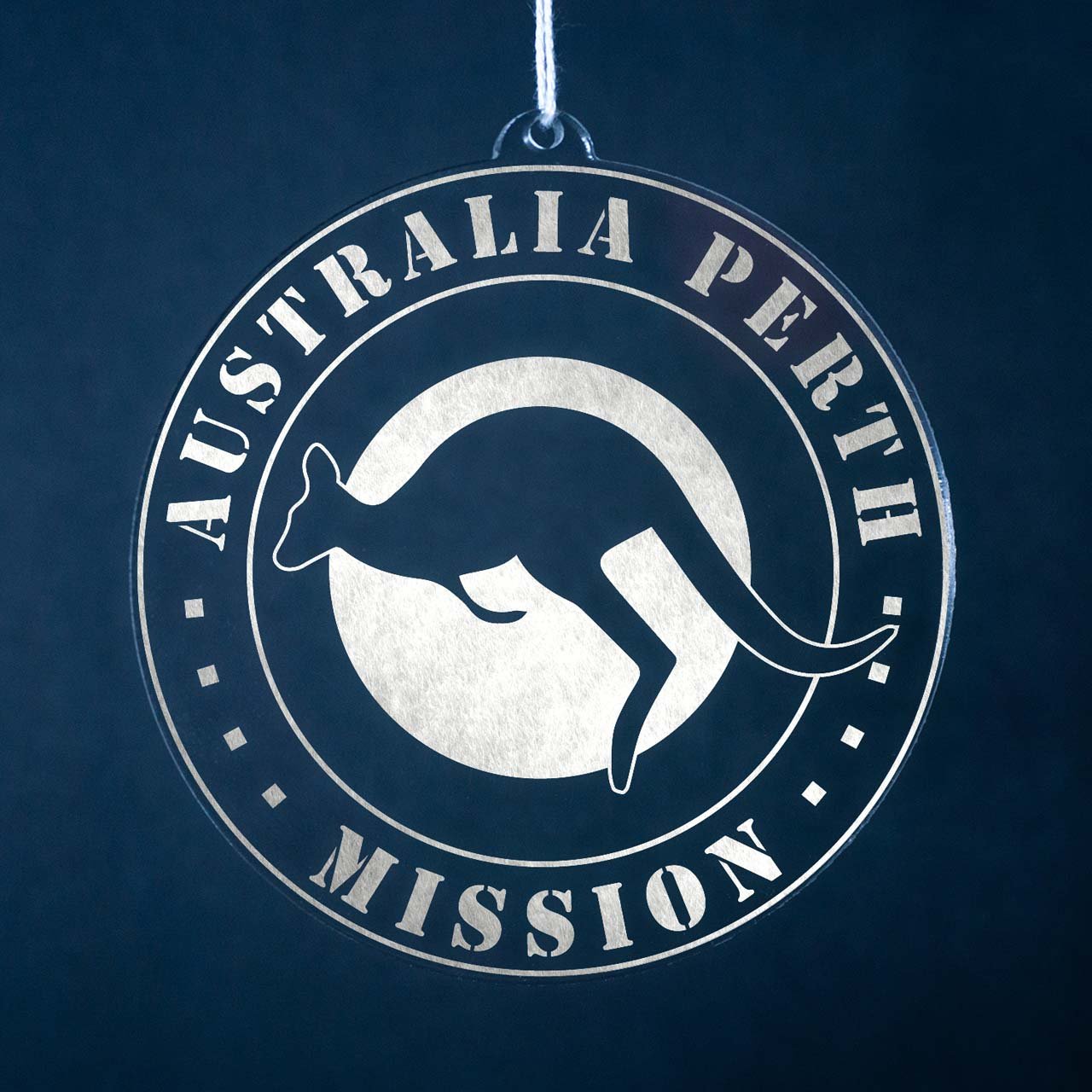 Australia Perth Mission Christmas Ornament - Latter-Day Saint LDS Missionary Gift - Book of Mormon