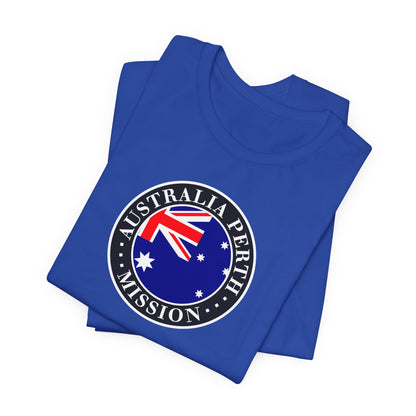 Australia Sydney Mission Flag Logo (Black Border) T-shirt - Latter-Day Saint LDS Missionary Gift - Book of Mormon