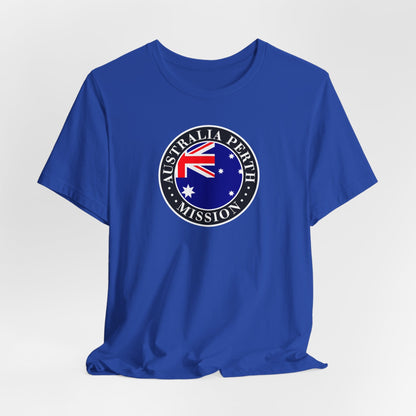 Australia Sydney Mission Flag Logo (Black Border) T-shirt - Latter-Day Saint LDS Missionary Gift - Book of Mormon