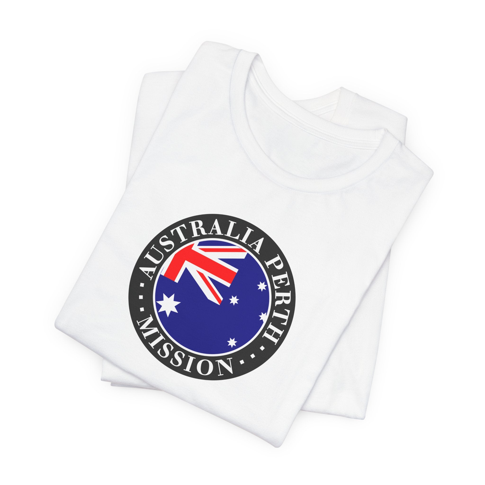 Australia Sydney Mission Flag Logo (Black Border) T-shirt - Latter-Day Saint LDS Missionary Gift - Book of Mormon