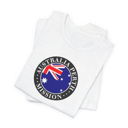 Australia Sydney Mission Flag Logo (Black Border) T-shirt - Latter-Day Saint LDS Missionary Gift - Book of Mormon