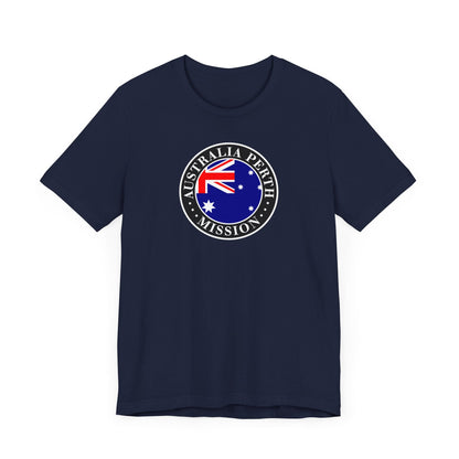 Australia Sydney Mission Flag Logo (Black Border) T-shirt - Latter-Day Saint LDS Missionary Gift - Book of Mormon