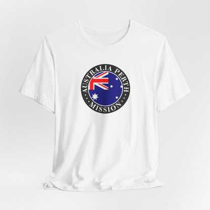 Australia Sydney Mission Flag Logo (Black Border) T-shirt - Latter-Day Saint LDS Missionary Gift - Book of Mormon