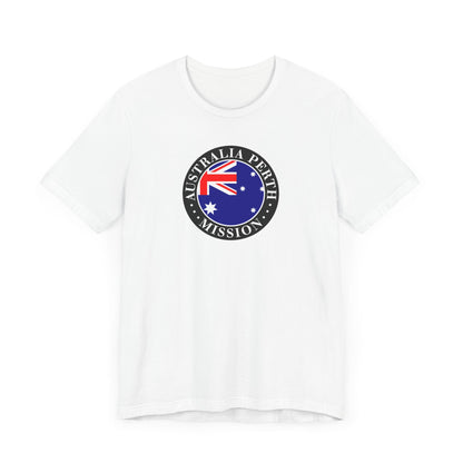 Australia Sydney Mission Flag Logo (Black Border) T-shirt - Latter-Day Saint LDS Missionary Gift - Book of Mormon