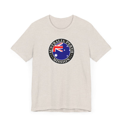 Australia Sydney Mission Flag Logo (Black Border) T-shirt - Latter-Day Saint LDS Missionary Gift - Book of Mormon