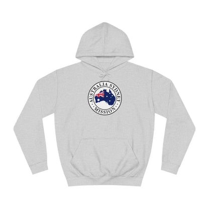 Australia Sydney Mission Flag Logo (White Border) College Hoodie - Latter-Day Saint LDS Missionary Gift - Book of Mormon