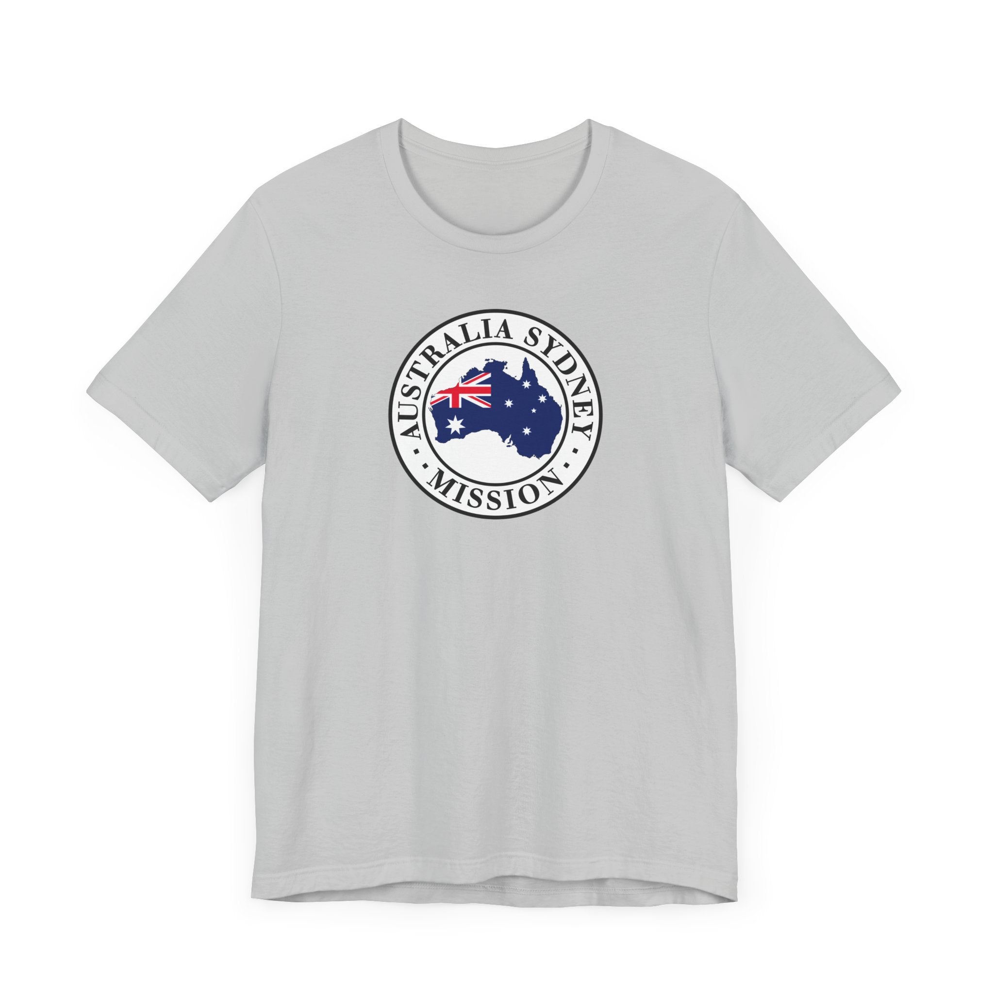 Australia Sydney Mission Flag Logo (White Border) T-shirt - Latter-Day Saint LDS Missionary Gift - Book of Mormon