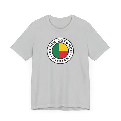 Benin Cotonou Mission Flag Logo (White Border) T-shirt - Latter-Day Saint LDS Missionary Gift - Book of Mormon