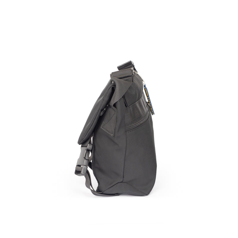 Black Medium Messenger Bag