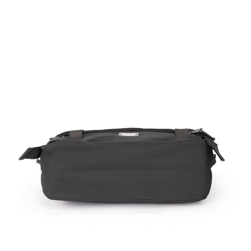Black Medium Messenger Bag