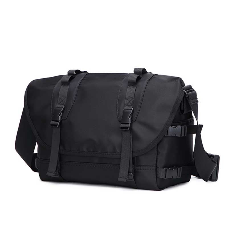Black Tactical Messenger Bag
