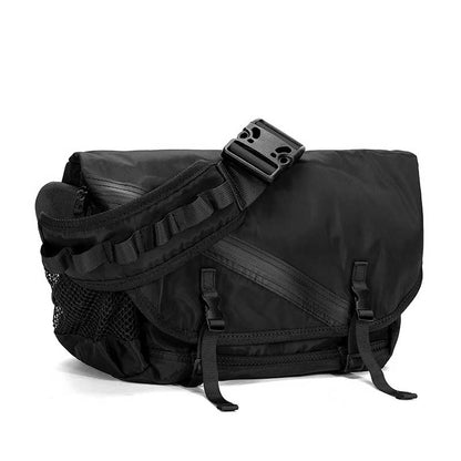 Black Waterproof Messenger Bag