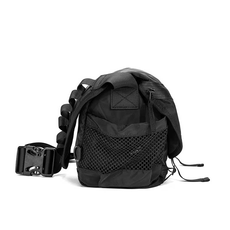 Black Waterproof Messenger Bag
