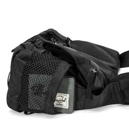 Black Waterproof Messenger Bag
