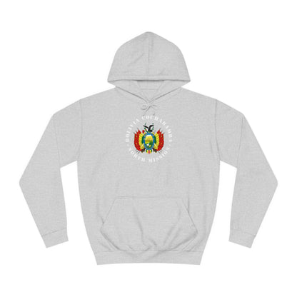 Bolivia Cochabamba North Mission Flag Logo (White Border) College Hoodie - Latter-Day Saint LDS Missionary Gift - Book of Mormon