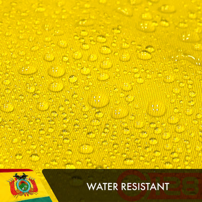 Bolivia (Bolivian) Flag | 3x5 feet | Double Sided Embroidered 210D Indoor/Outdoor, Brass Grommets, Heavy Duty Polyester
