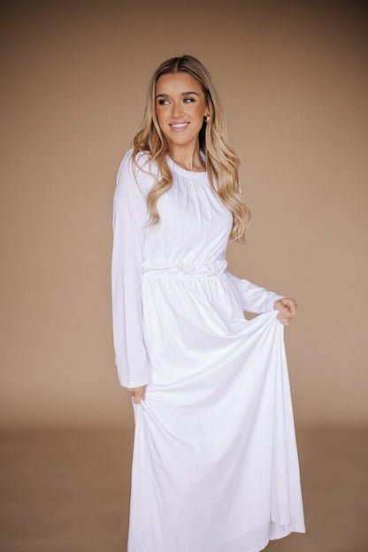 Brandy LDS Temple Dress