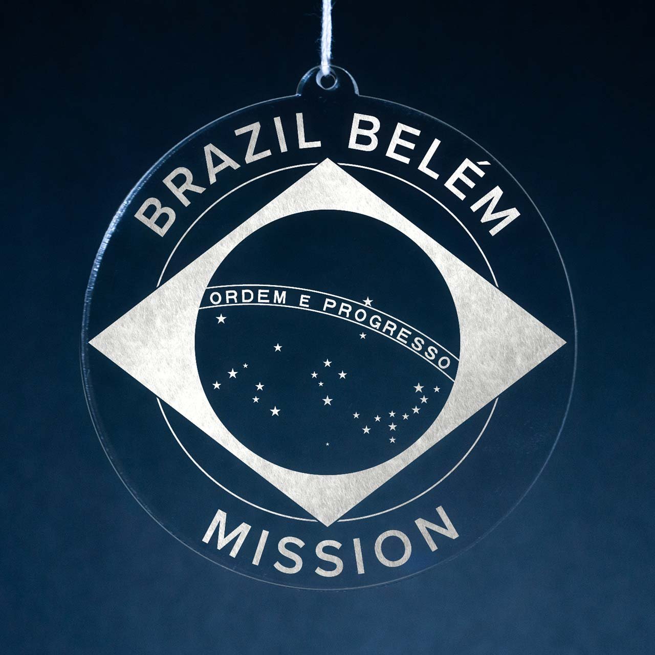 Brazil Belem Mission Christmas Ornament - Latter-Day Saint LDS Missionary Gift - Book of Mormon