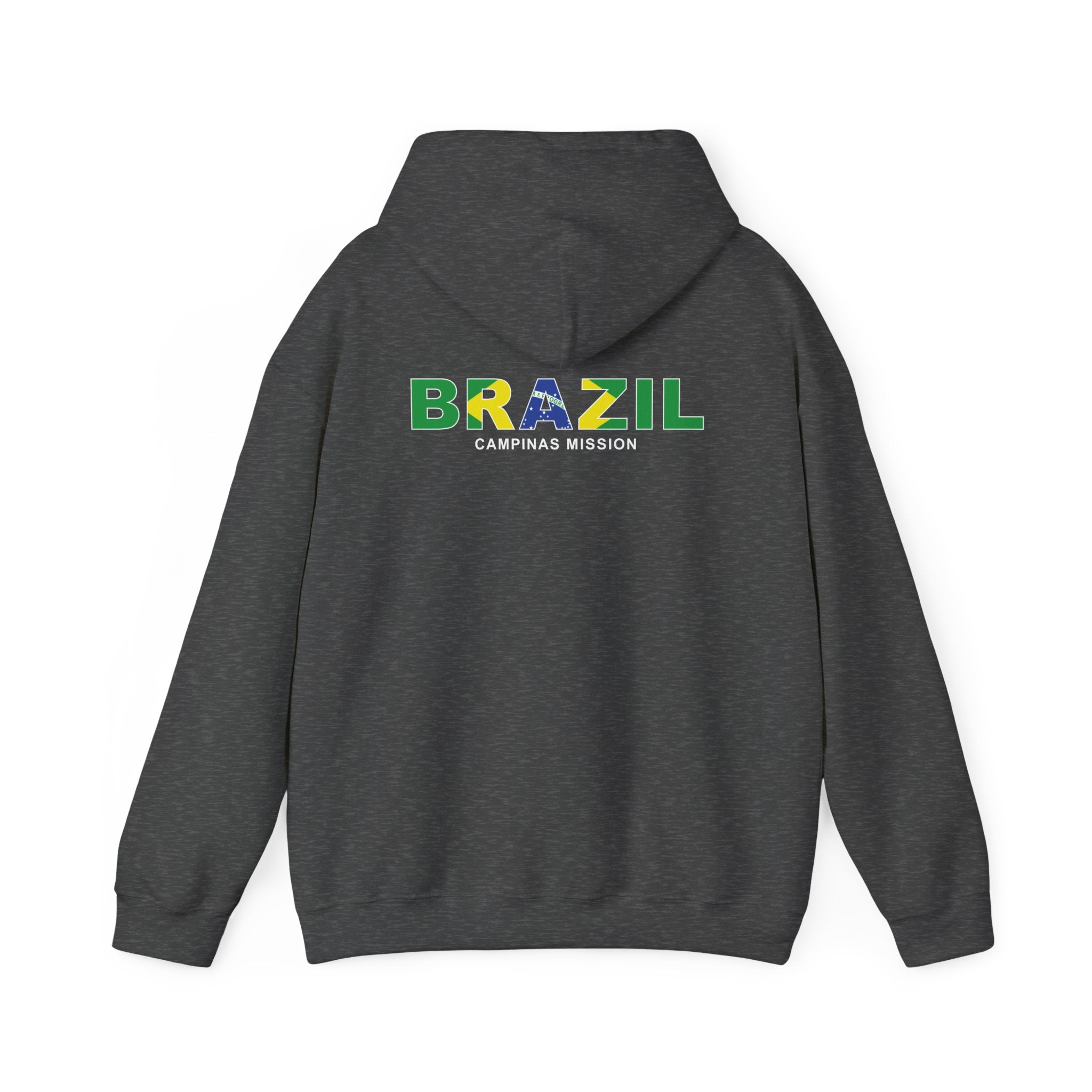 Brazil Campinas Mission Flag Title Back Hoodie - Mission Wishlist - LDS Missionary Gift Store