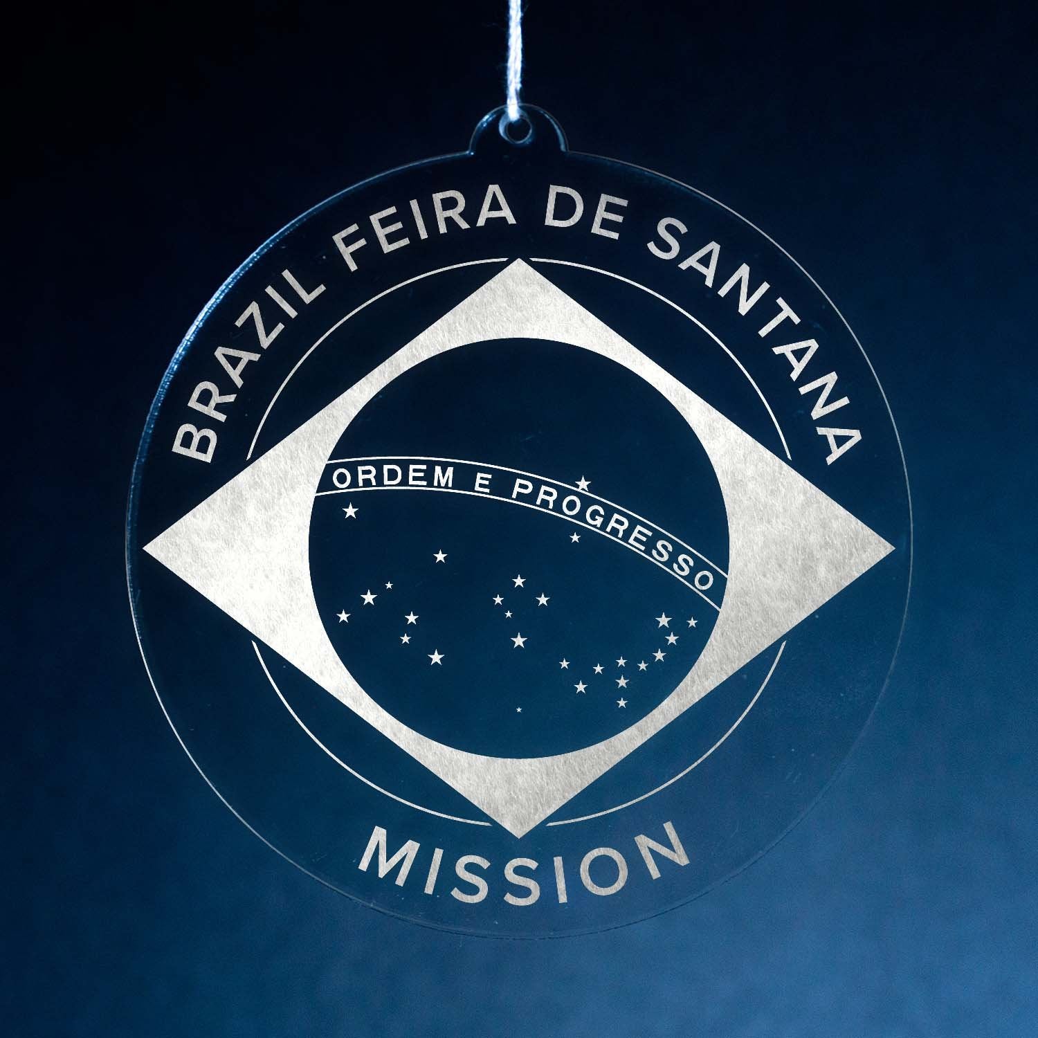 Brazil Feira De Santana Mission Christmas Ornament - Latter-Day Saint LDS Missionary Gift - Book of Mormon