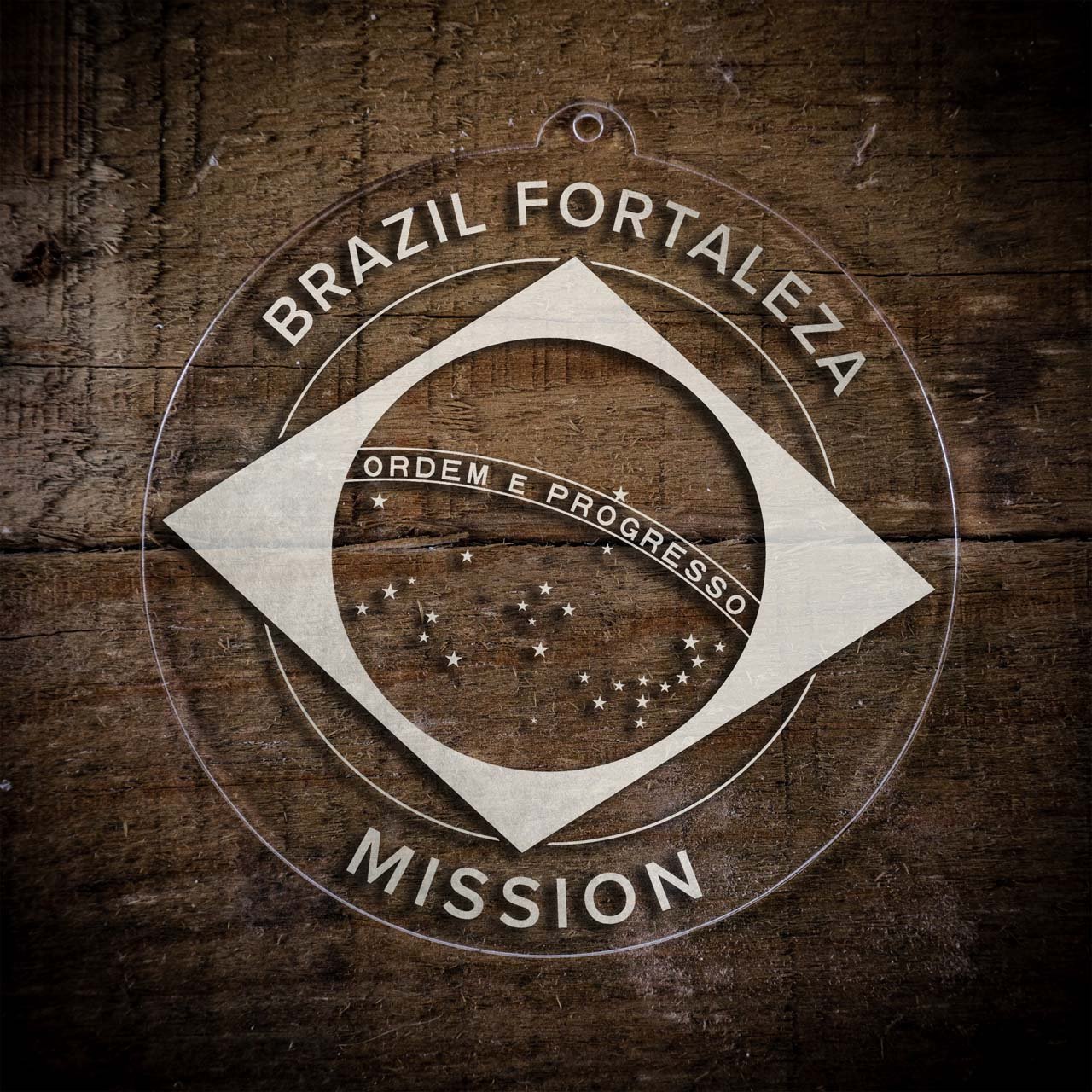 Brazil Fortaleza Mission Christmas Ornament - Latter-Day Saint LDS Missionary Gift - Book of Mormon