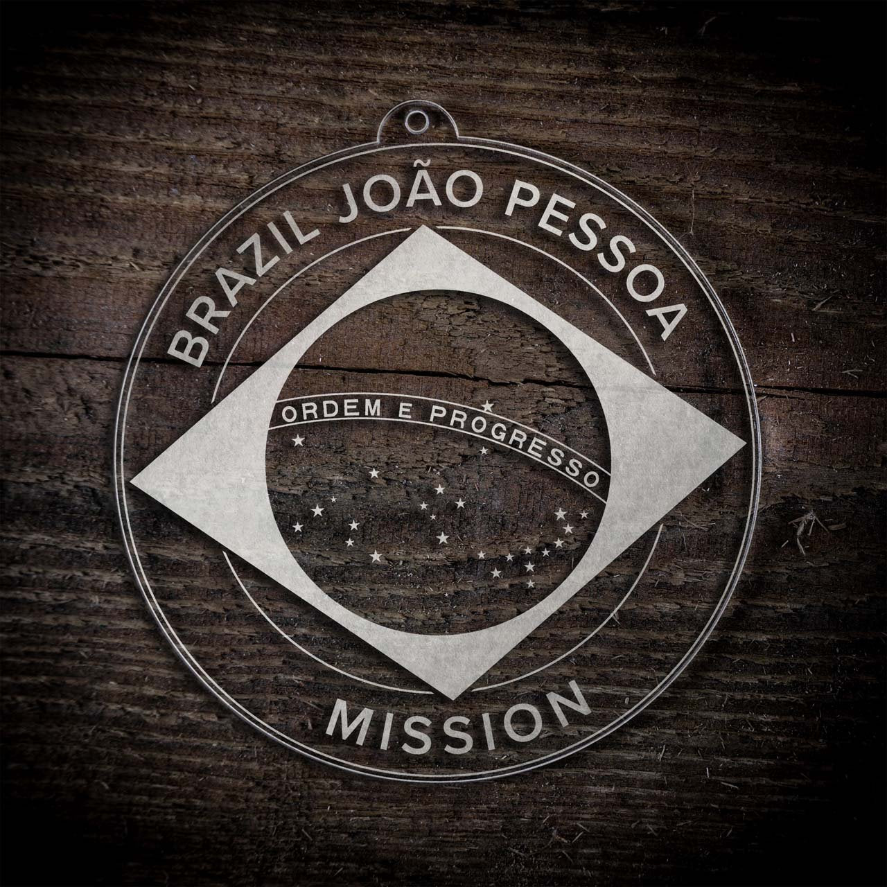 Brazil Joao Pessoa Mission Christmas Ornament - Latter-Day Saint LDS Missionary Gift - Book of Mormon