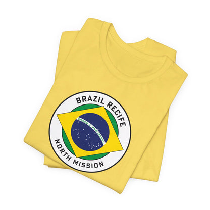 Brazil Porto Alegre North Mission Circular Pop Flag T-shirt - Mission Wishlist - LDS Missionary Gift Store