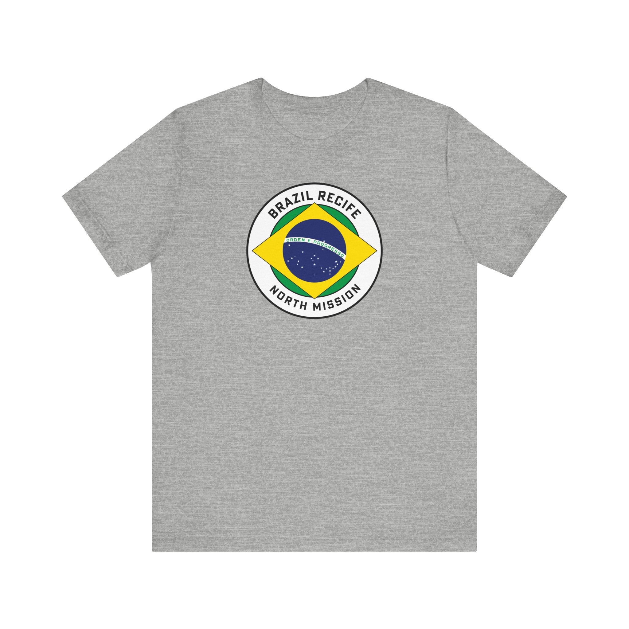 Brazil Porto Alegre North Mission Circular Pop Flag T-shirt - Mission Wishlist - LDS Missionary Gift Store