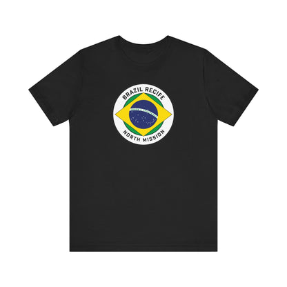 Brazil Porto Alegre North Mission Circular Pop Flag T-shirt - Mission Wishlist - LDS Missionary Gift Store