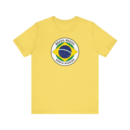 Brazil Porto Alegre North Mission Circular Pop Flag T-shirt - Mission Wishlist - LDS Missionary Gift Store