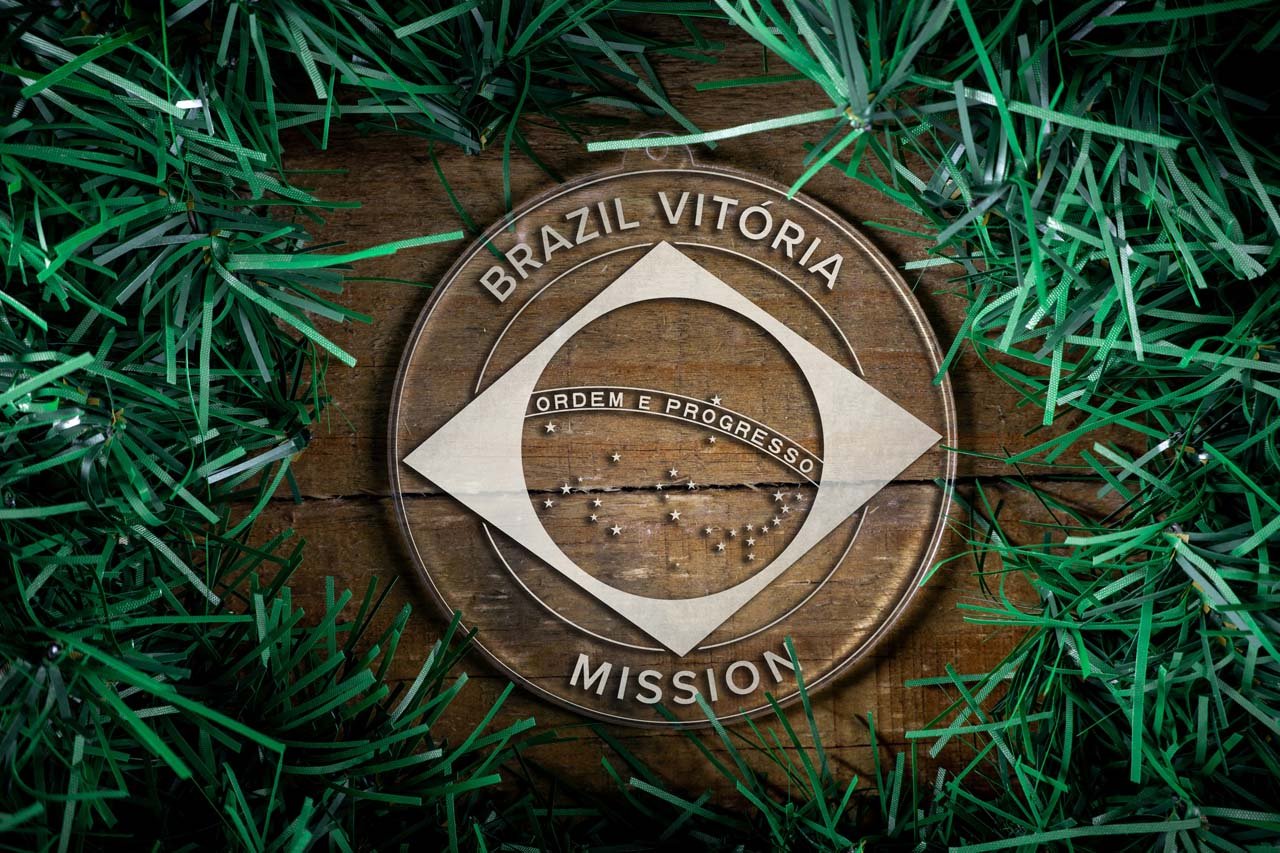 Brazil Vitoria Mission Christmas Ornament - Latter-Day Saint LDS Missionary Gift - Book of Mormon