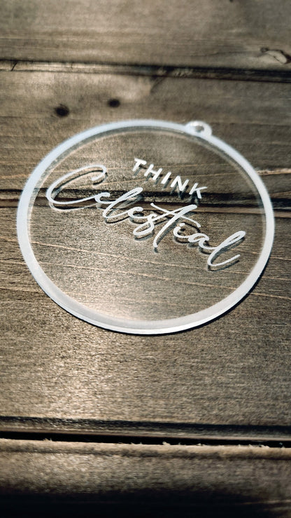 Bulk Packs of Think Celestial Christmas Ornaments [4 INCH] - Latter-Day Saint LDS Missionary Gift - Book of Mormon