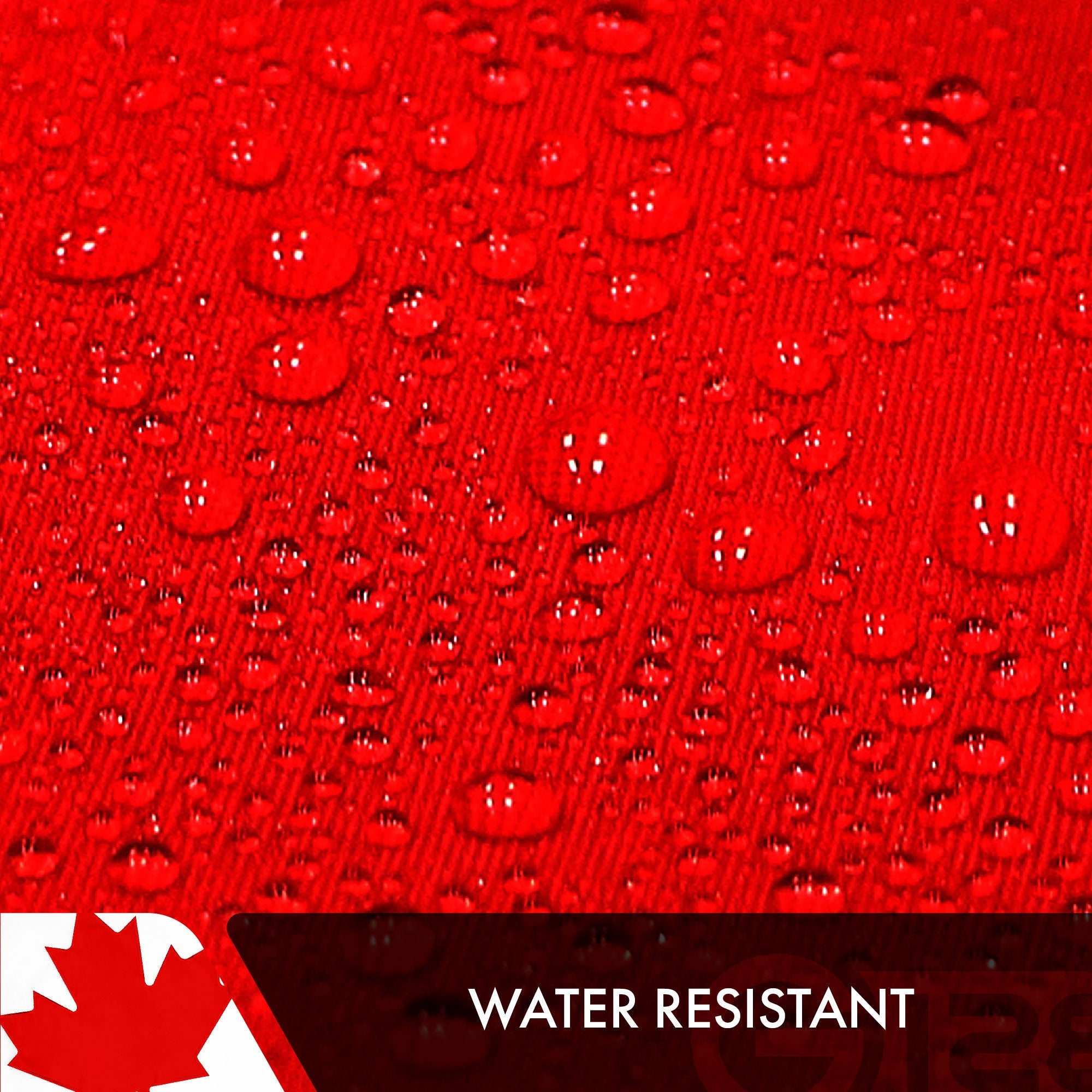 G128 Canada Canadian Flag | 6x10 Ft | Double ToughWeave Series Double Sided Embroidered 210D Polyester | Country Flag, Embroidered Design, Indoor/Outdoor, Brass Grommets, Heavy Duty, 3-ply