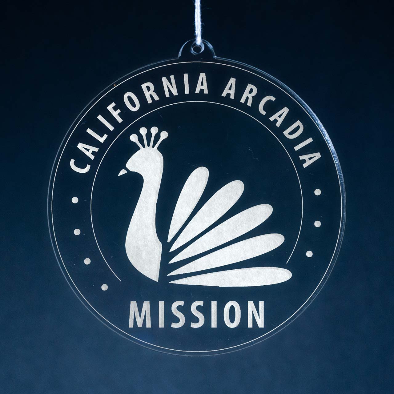 California Arcadia Mission Christmas Ornament - Latter-Day Saint LDS Missionary Gift - Book of Mormon