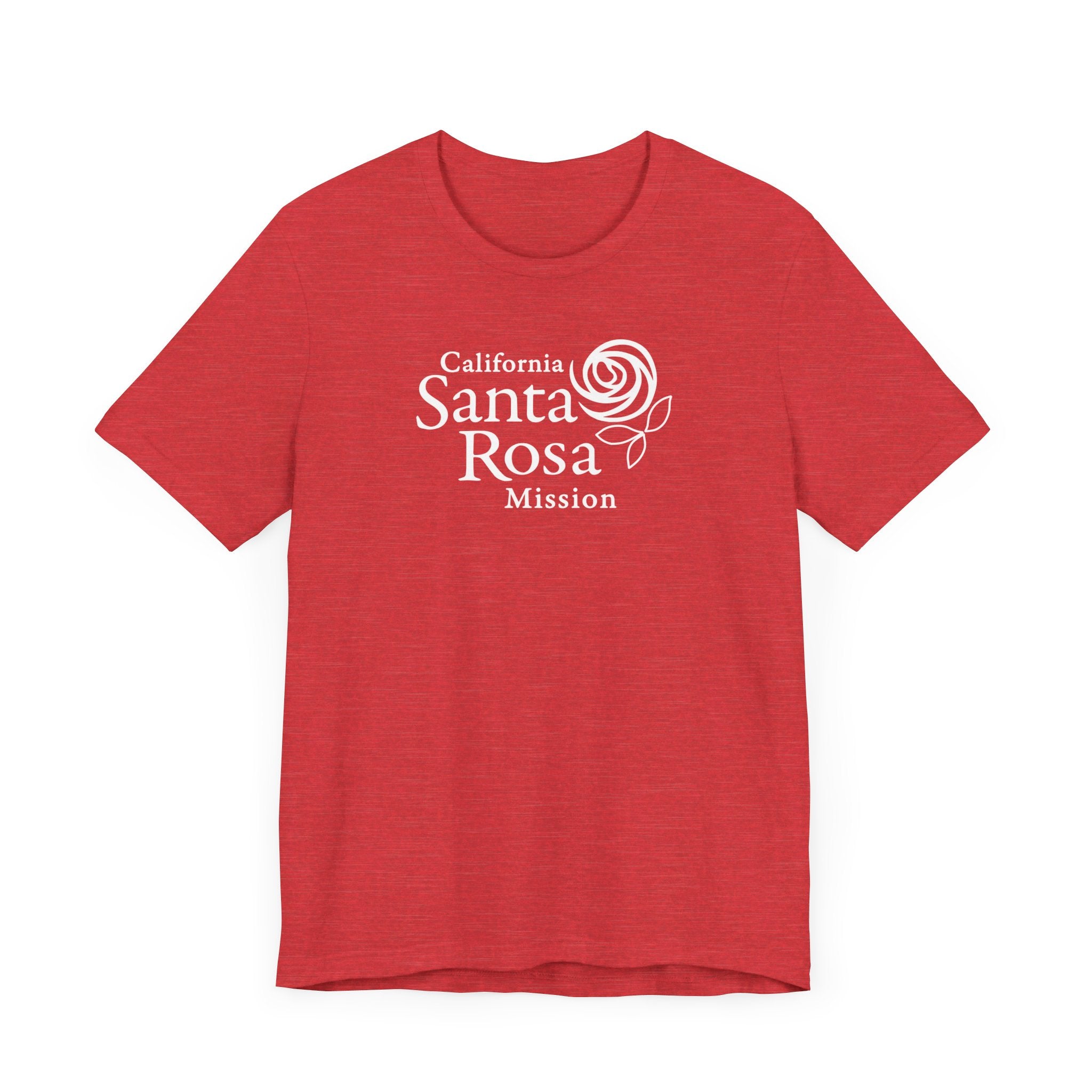 California Santa Rosa Mission Monochrome Logo T-Shirt - Latter-Day Saint LDS Missionary Gift - Book of Mormon