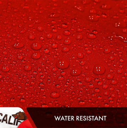 California State Flag 210D Embroidered Polyester 3x5 Ft - Double Sided 3ply