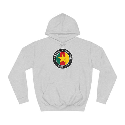 Cameroon Yaounde Mission Flag Logo (Black Border) College Hoodie - Latter-Day Saint LDS Missionary Gift - Book of Mormon