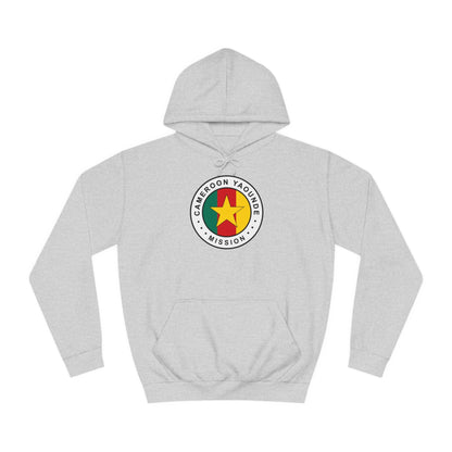 Cameroon Yaounde Mission Flag Logo (White Border) College Hoodie - Latter-Day Saint LDS Missionary Gift - Book of Mormon