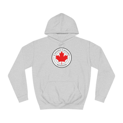 Canada Calgary Mission Flag Logo (White Border) College Hoodie - Latter-Day Saint LDS Missionary Gift - Book of Mormon