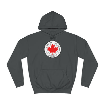 Canada Calgary Mission Flag Logo (White Border) College Hoodie - Latter-Day Saint LDS Missionary Gift - Book of Mormon