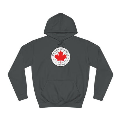 Canada Montreal Mission Flag Logo (White Border) College Hoodie - Latter-Day Saint LDS Missionary Gift - Book of Mormon