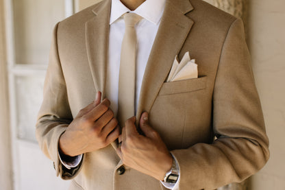 Champagne Men's Tie