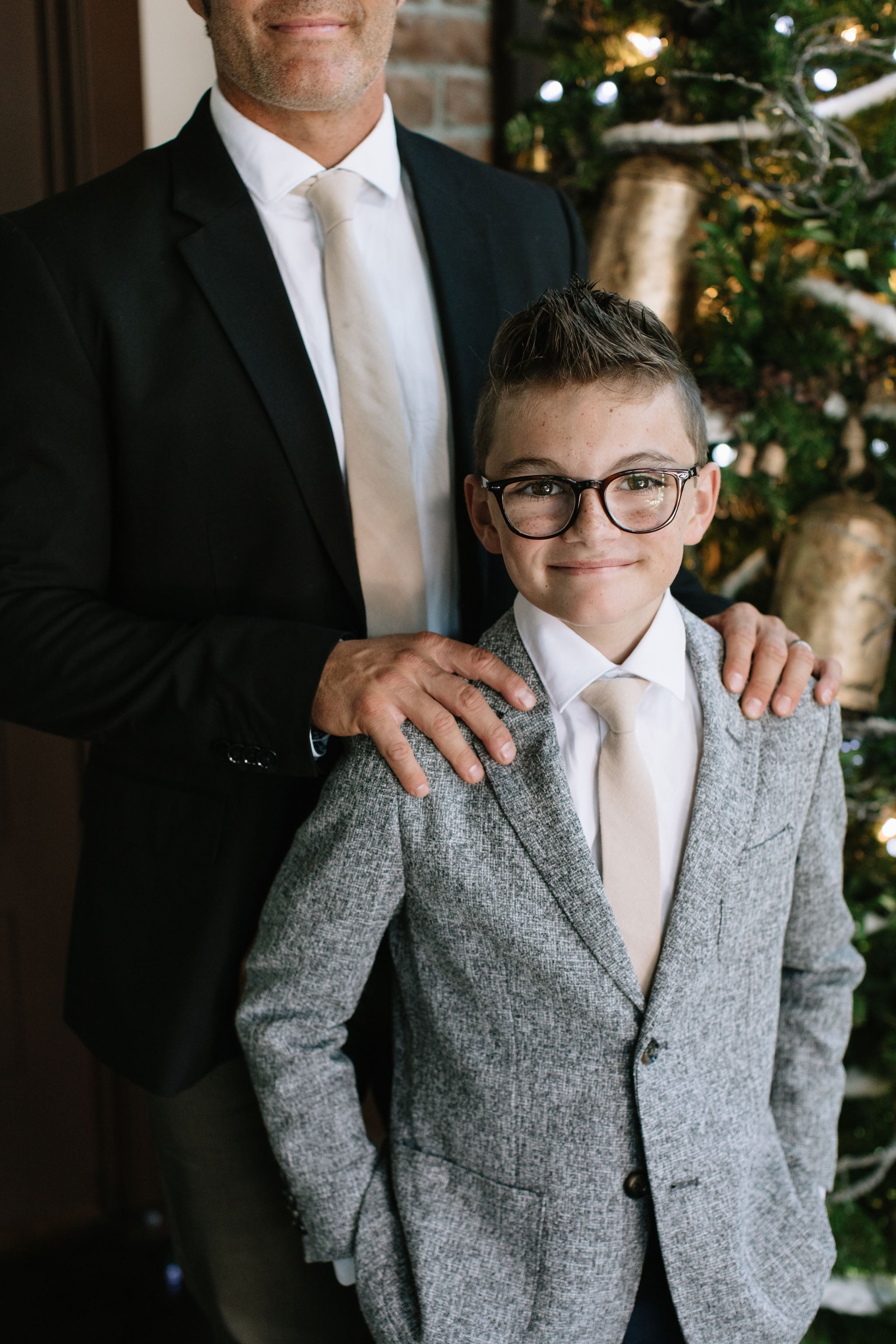 Champagne Men's Tie