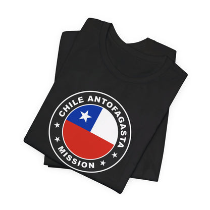 Chile Antofagasta Mission Circular Flag T-shirt - Latter-Day Saint LDS Missionary Gift - Book of Mormon