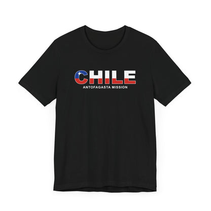 Chile Antofagasta Mission Flag Title T-shirt - Latter-Day Saint LDS Missionary Gift - Book of Mormon