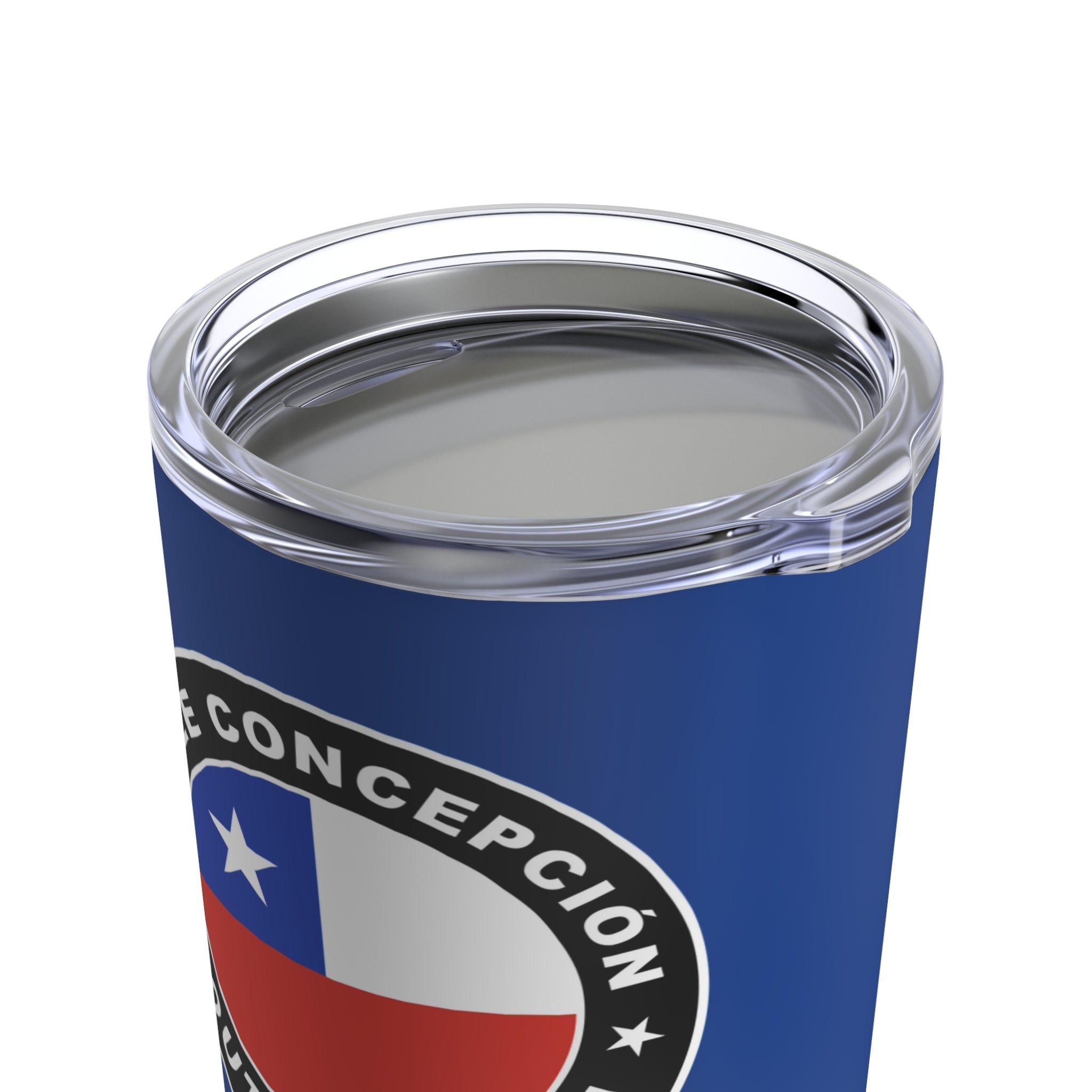 Chile Concepcion South Mission Flag Logo Tumbler 20oz Blue - Latter-Day Saint LDS Missionary Gift - Book of Mormon