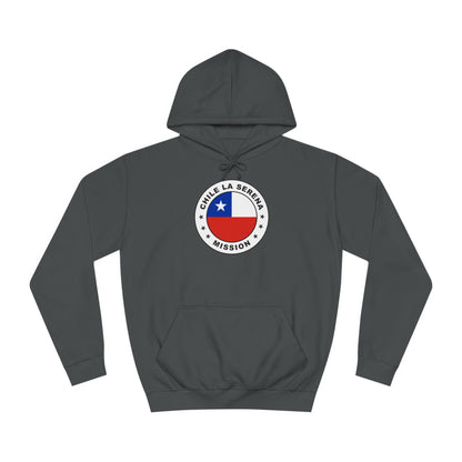 Chile La Serena Mission Flag Logo (White Border) College Hoodie - Latter-Day Saint LDS Missionary Gift - Book of Mormon