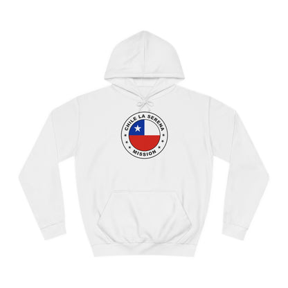 Chile La Serena Mission Flag Logo (White Border) College Hoodie - Latter-Day Saint LDS Missionary Gift - Book of Mormon