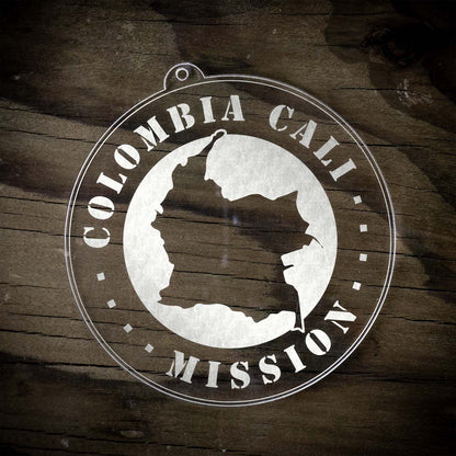 Colombia Cali Mission Christmas Ornament - Latter-Day Saint LDS Missionary Gift - Book of Mormon