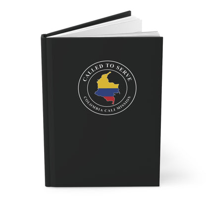 Colombia Cali Mission Flag Map Called to Serve Black Hardcover Journal Matte - Latter-Day Saint LDS Missionary Gift - Book of Mormon